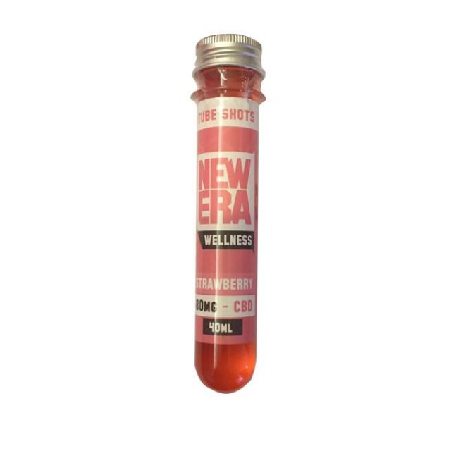 New Era Wellness 80mg CBD Booster Shot 40ml - Strawberry Booster